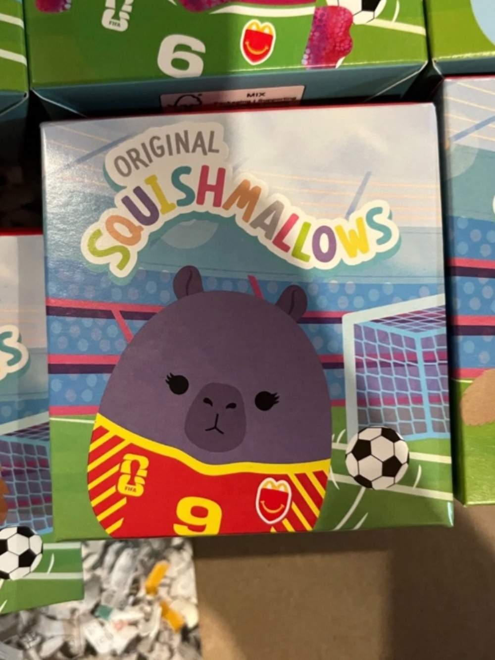 McDonald’s x FIFA World Cup “9” Debra Squishmallows Happy Meal 2026 Toy